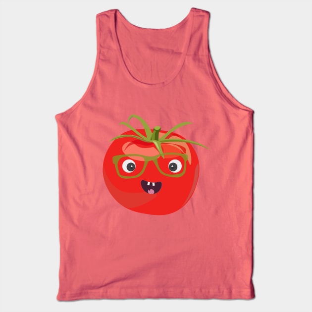 Cute Tomato Tank Top by tatadonets